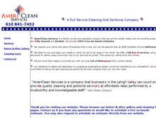 Tablet Screenshot of cleaningsfinest.com